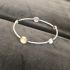 Ippolita 5-Stone Silver Bangle